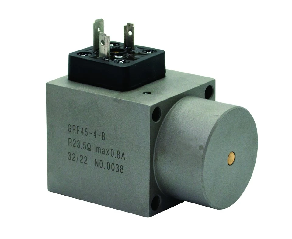 Vijačni proporcionalni elektromagnet